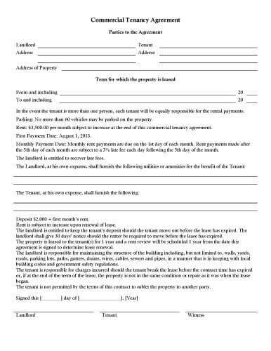 mutual agreement contract template