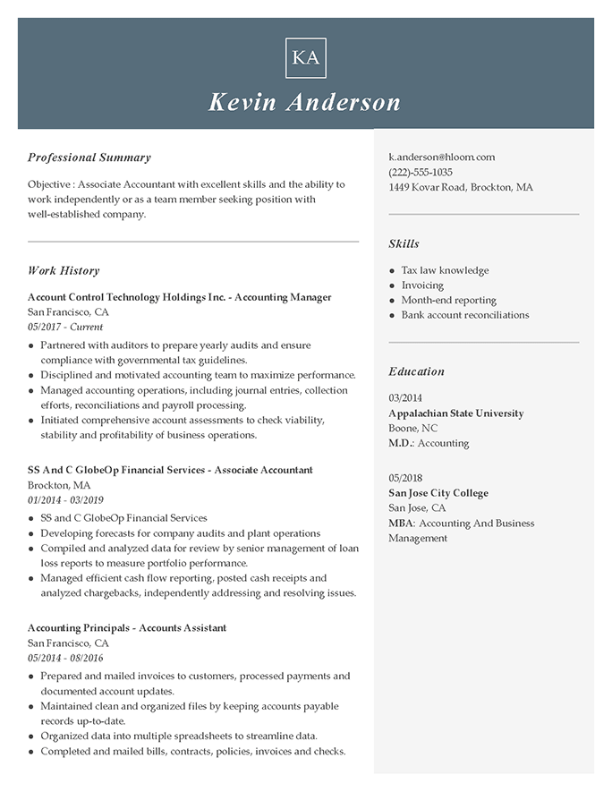 2021 S Best Resume Examples For Every Industry Hloom