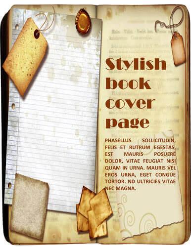assignment book cover design