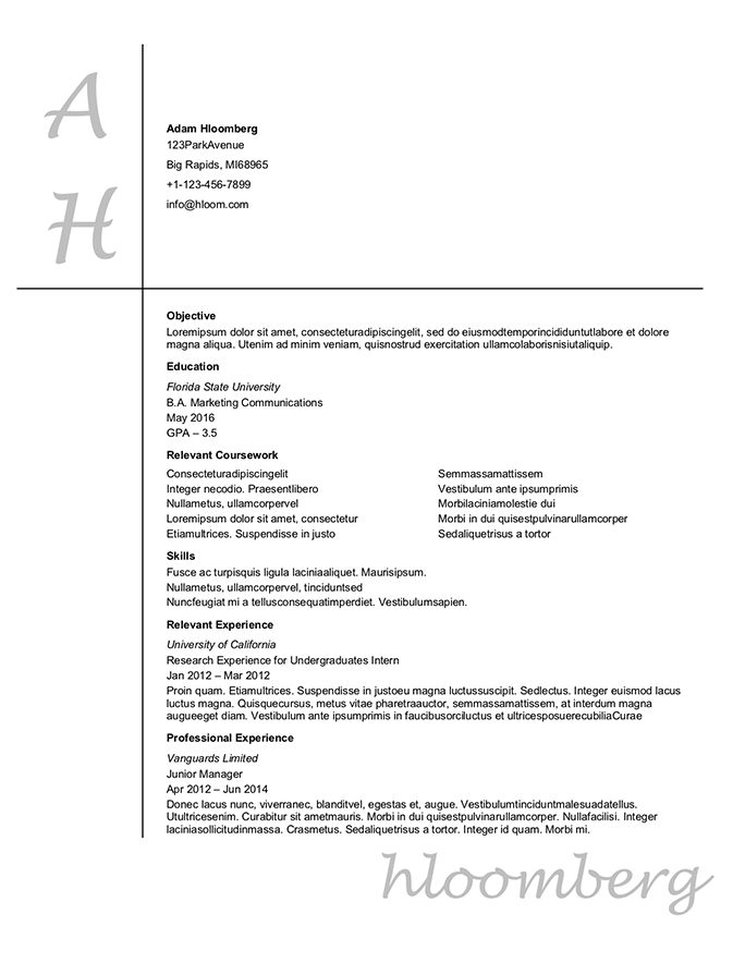 FREE High School Student Resume Examples Guide And Tips Hloom